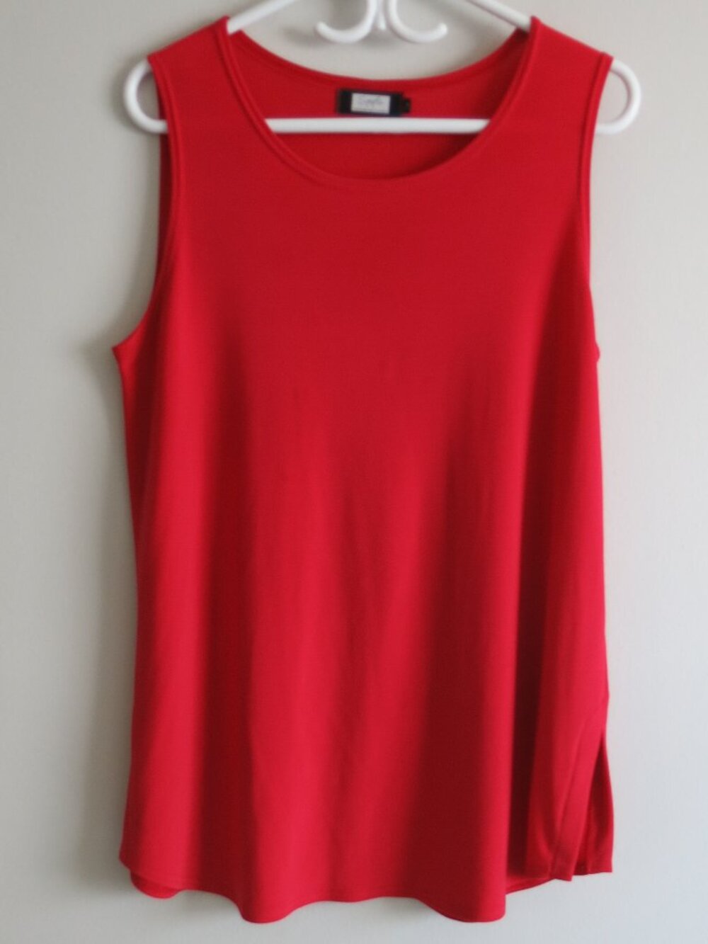 Sympli Red Sleeveless Top Blouse - Size 6